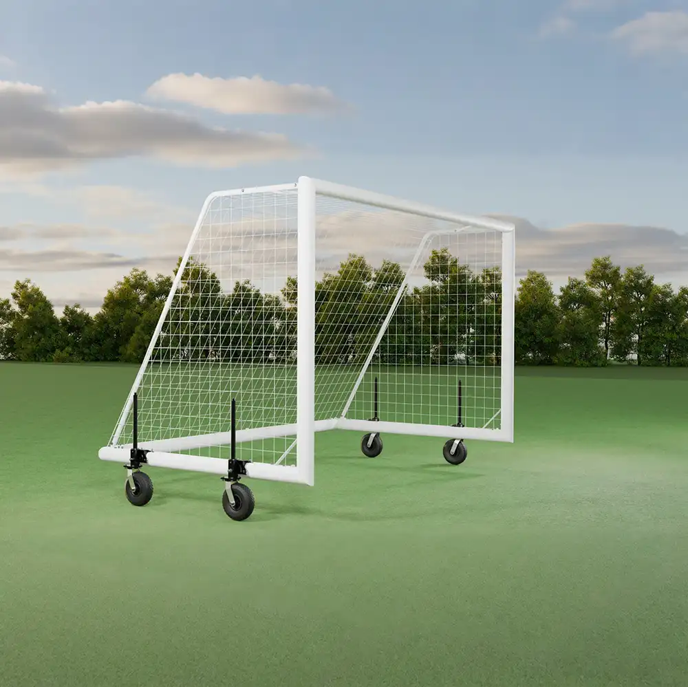 FX0203A110W Portable Aluminium Soccer Goals