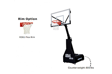 portable basketball hoop PP200