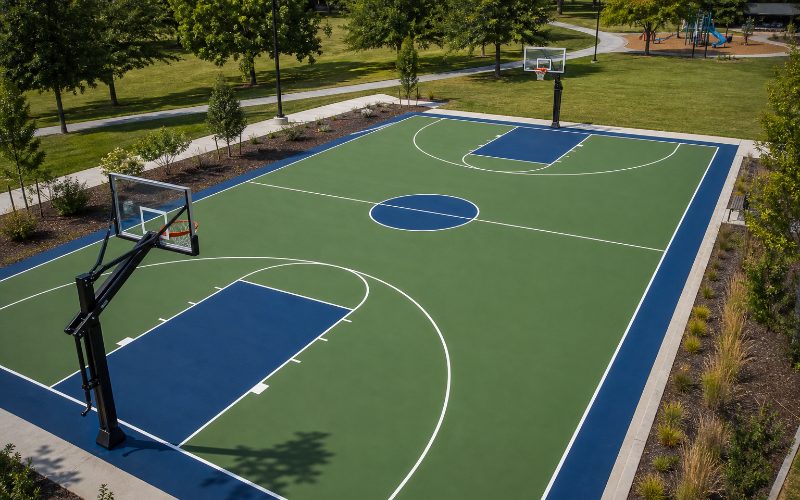 commercial-basketball-court-with-in-ground-hoops