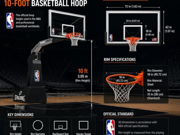 10 feet basketball hoop